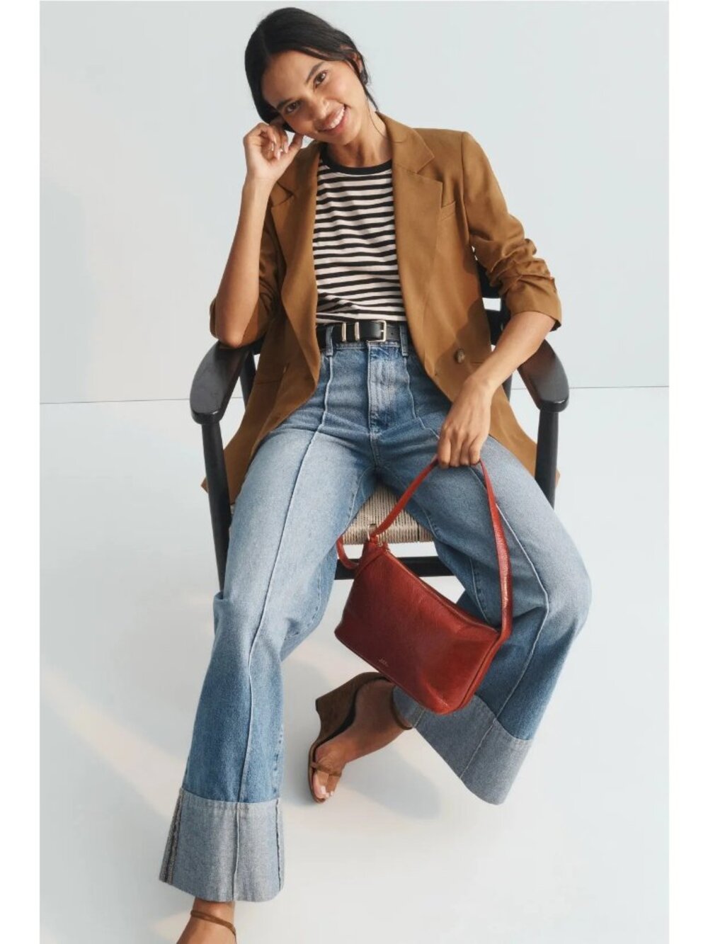 Veronica Beard Camel Brown Blazer